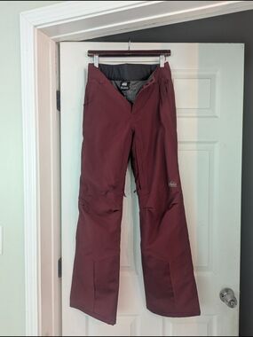 REI Burgundy Snow Ski Pants